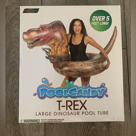 Pool candy T-Rex large dinosaur pool tube